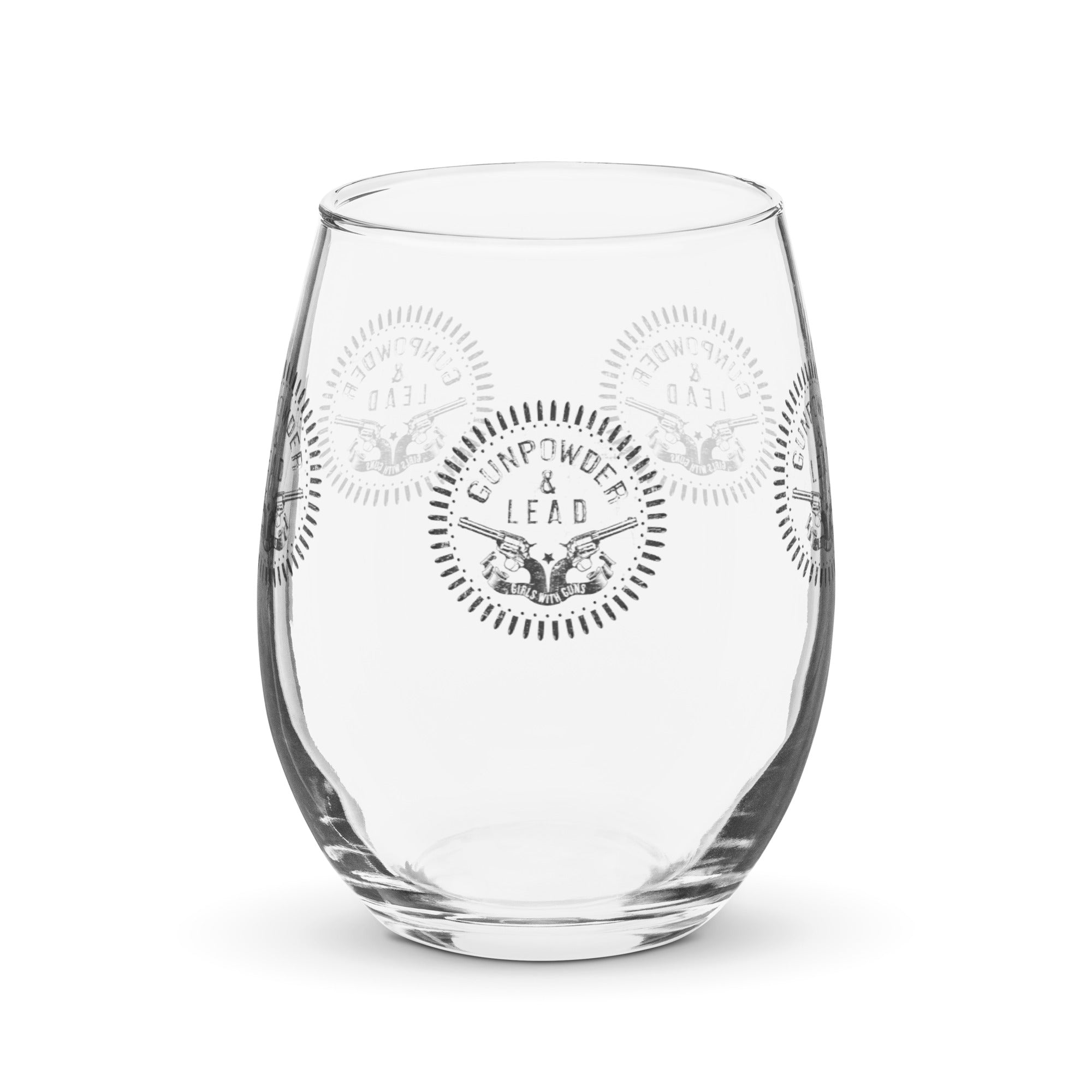 Gunpowder and Lead Tumbler Glass