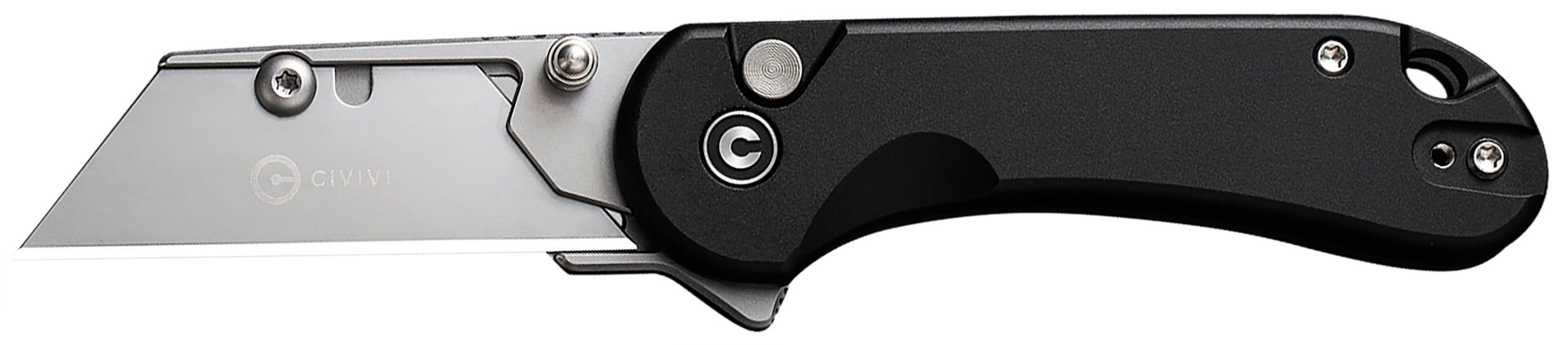 Elementum All Purpose Plain Folding  Utility Knife - Black