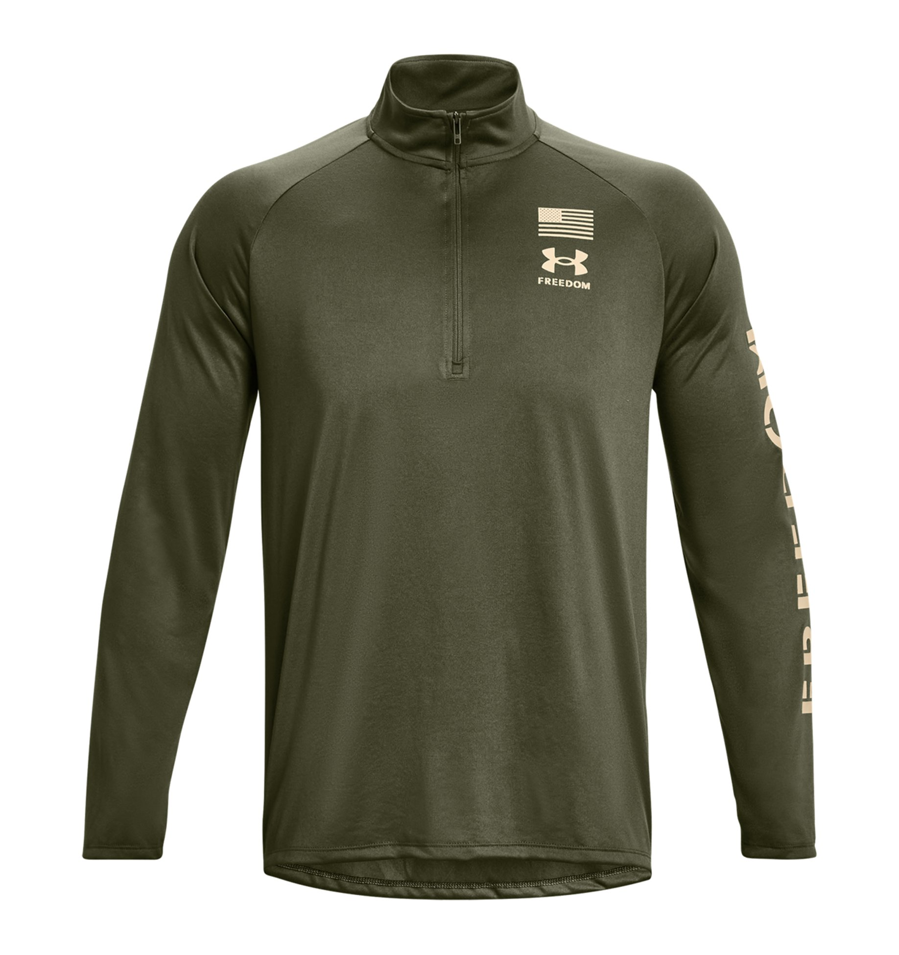 UA Freedom Tech 1/2 Zip Long Sleeve Shirt