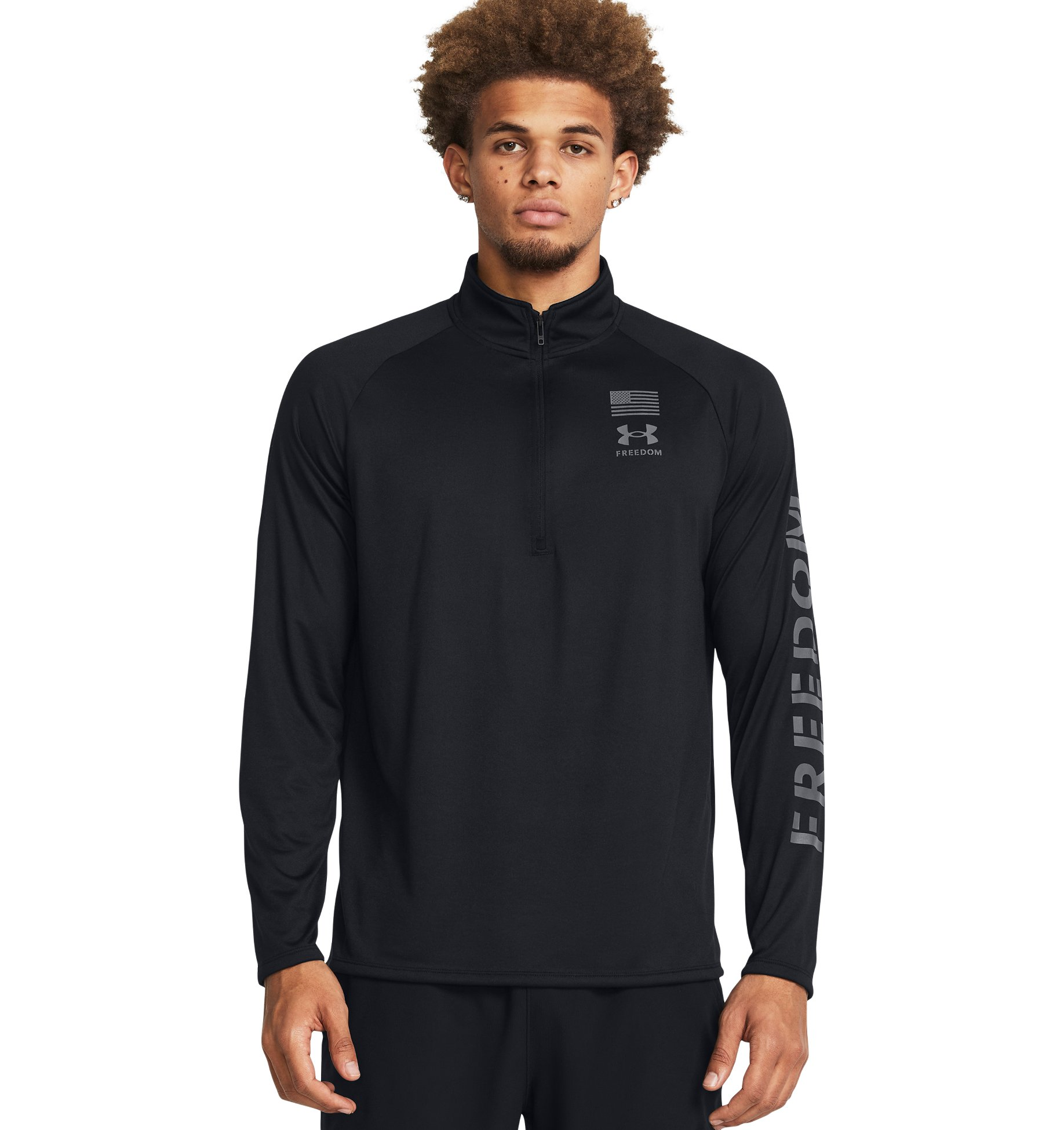 UA Freedom Tech 1/2 Zip Long Sleeve Shirt