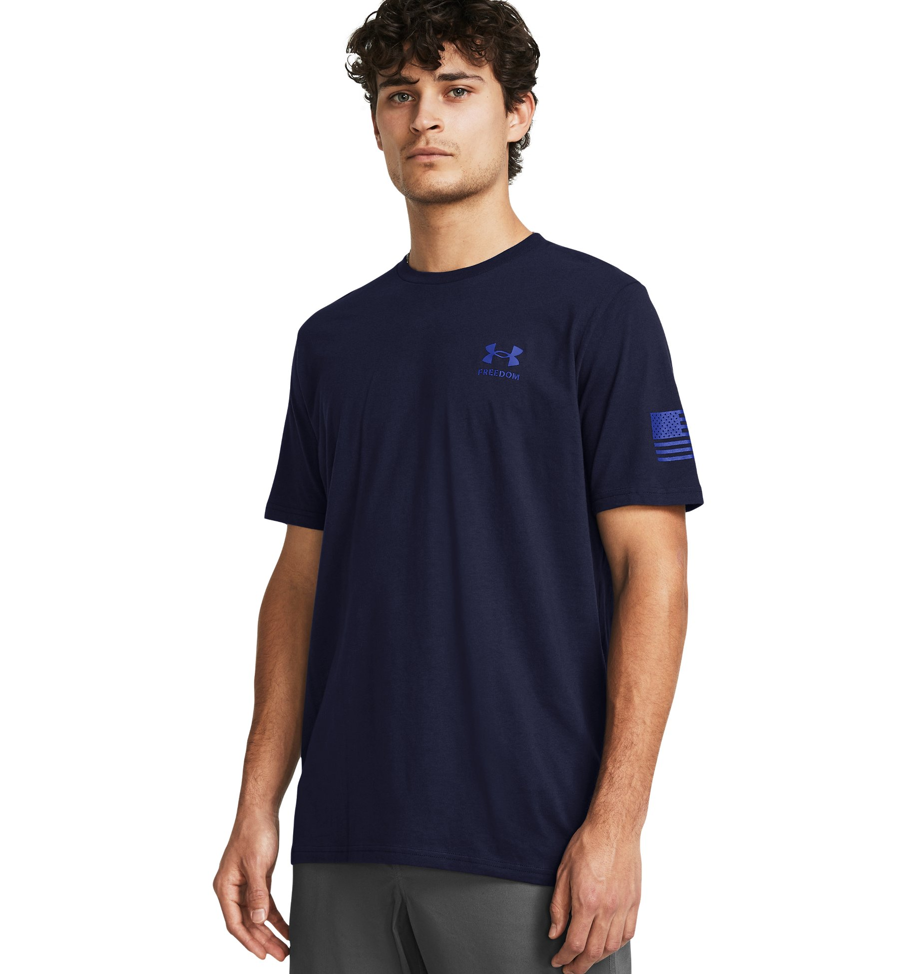 Men's UA Freedom Flag Gradient T-Shirt