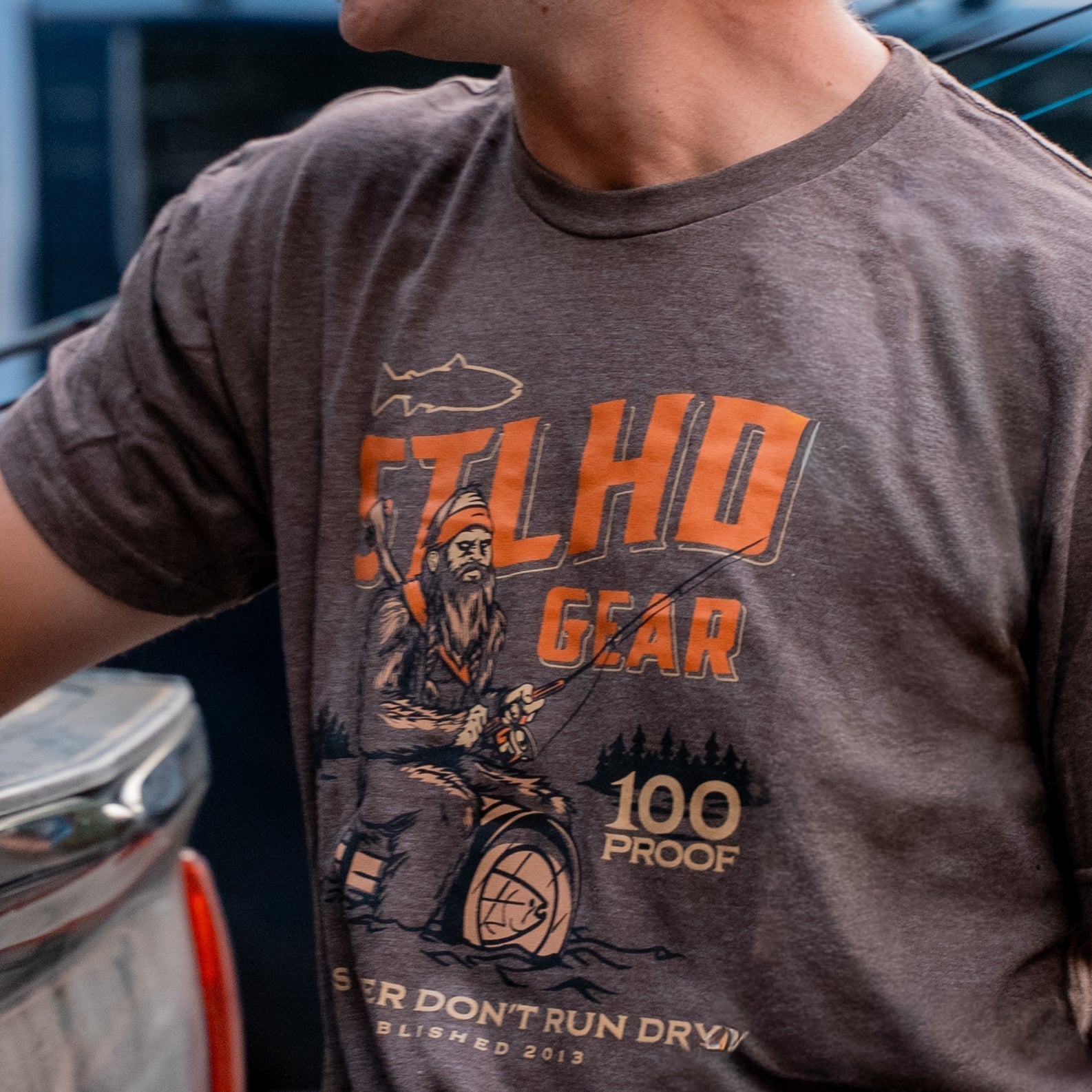 STLHD Men’s Whiskey River T-Shirt