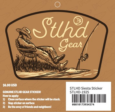 STLHD Siesta Sticker