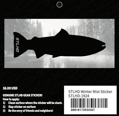 STLHD Winter Mist Sticker